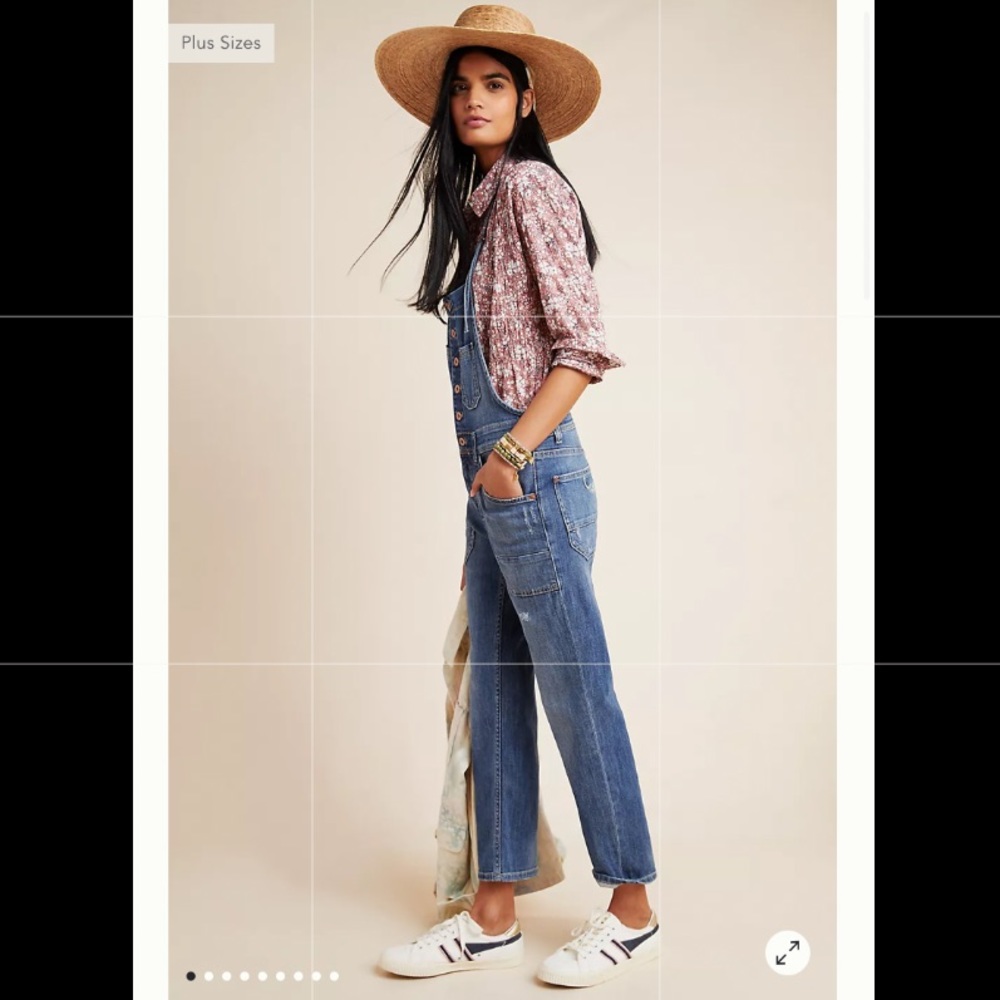 Pilcro The Painters Denim Overalls
